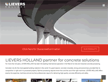 Tablet Screenshot of lieversholland.com